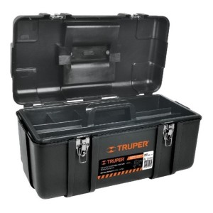 Caja Para Herramienta, Plástica De 23 , Industrial Truper Negro