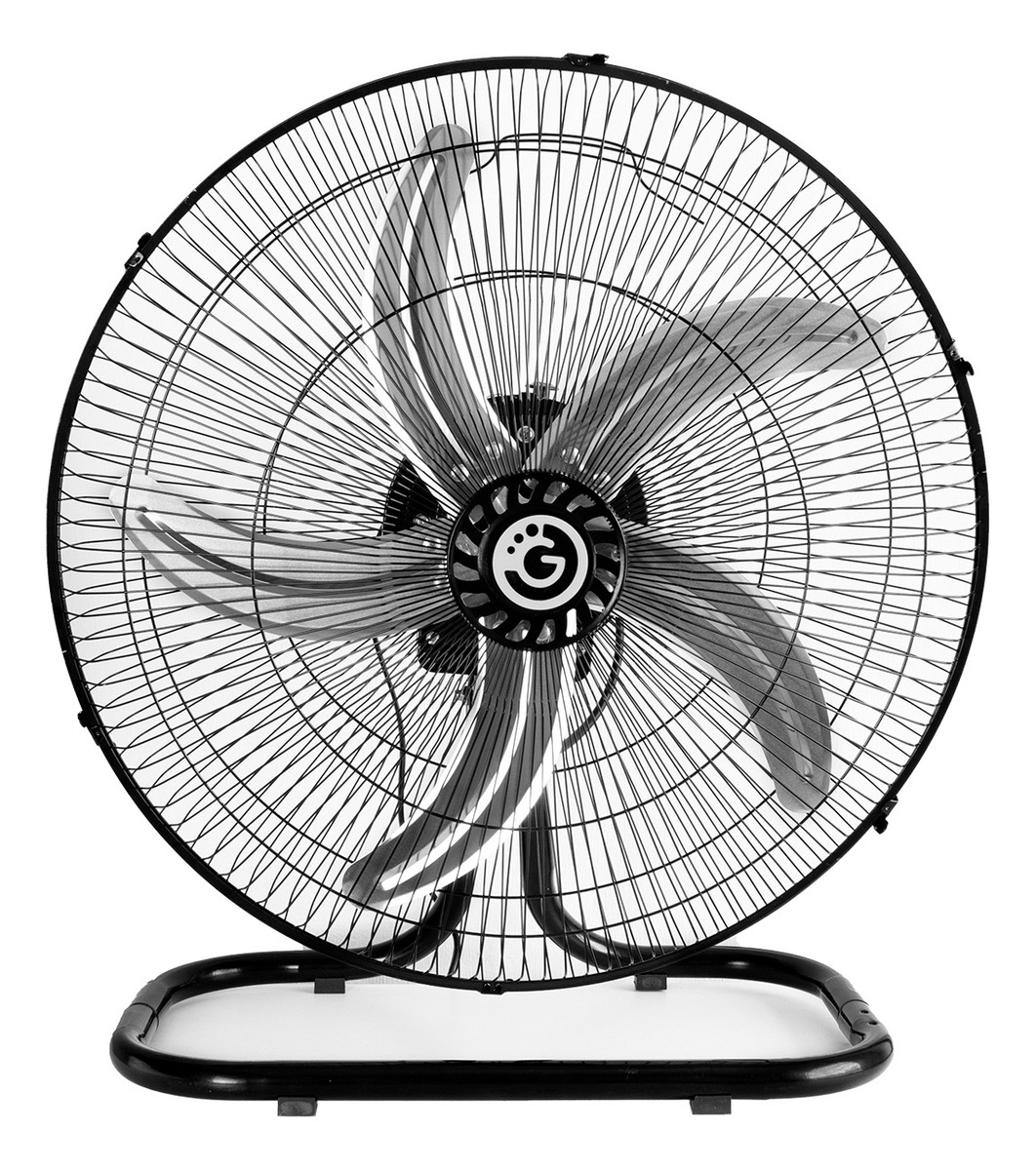 Pack X2 Ventiladores 3 En 1 Goldtech 5 Aspas Metálicas Negro Metal - Imagen 4