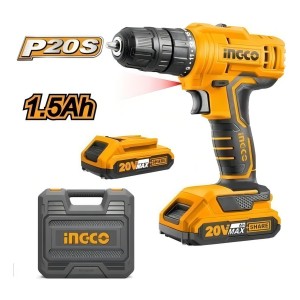 Taladro Atornillador 20v P20s Selec Ingco 2baterias Industri