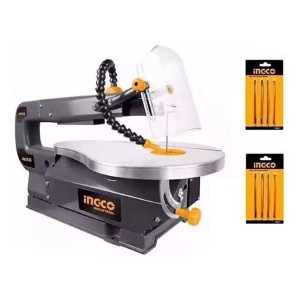 Kit Calador Sierra Caladora De Banco Ingco + 16 Sierras Tyt