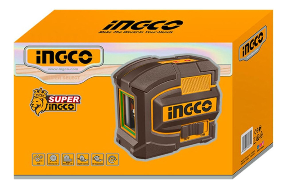 Nivel Láser Verde Ingco Professional De 35 Metros - Imagen 4