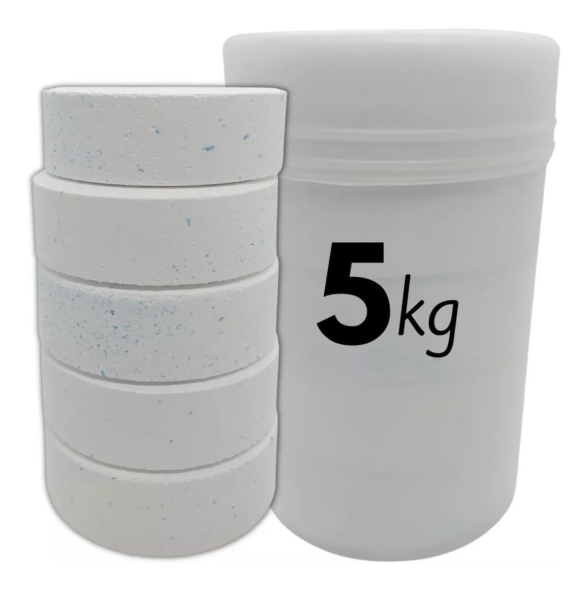 Pastillas Cloro Multiacción Tecsys 5kg Piletas Residenciales - Imagen 3