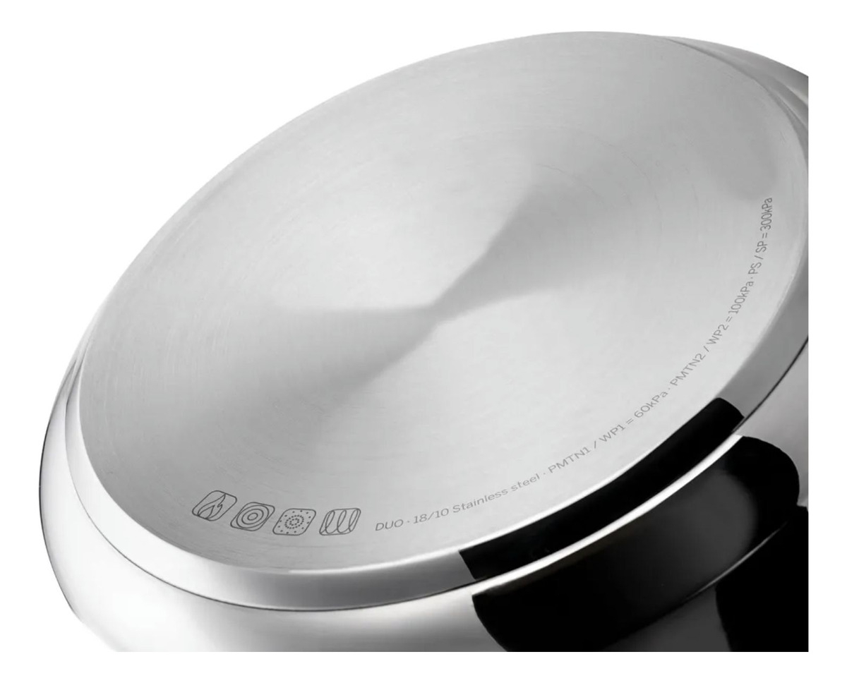 Olla A Presión Cuori Aluminio 10 Litros Gris Compatible Gas Y Halógena - Imagen 3