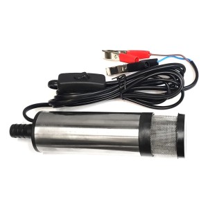 Bomba Sumergible 12v Para Gasoil Diesel Agua 38mm