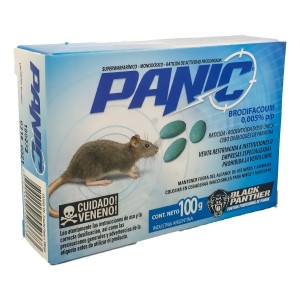 Cebo Veneno Para Ratas. Cebo Ratas. Panic 100gr