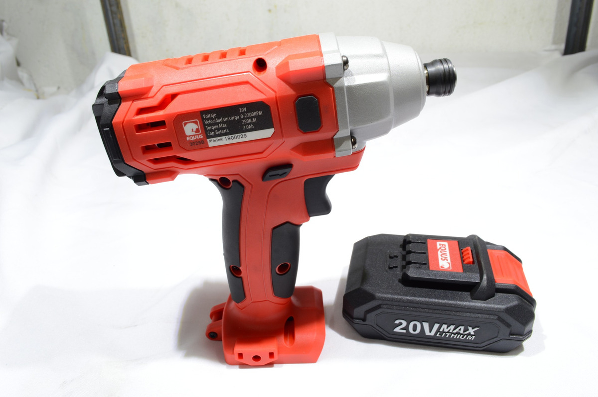 Atornillador De Impacto Inalambrico A Bateria Equus 20v Tyt - Imagen 11