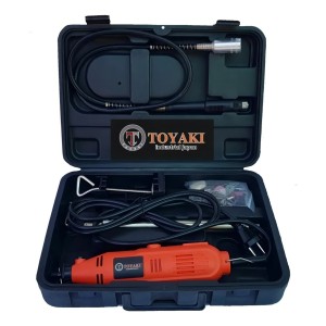 Mini Torno Toyaki Tk-828 135w Con Accesorios Para Proyectos