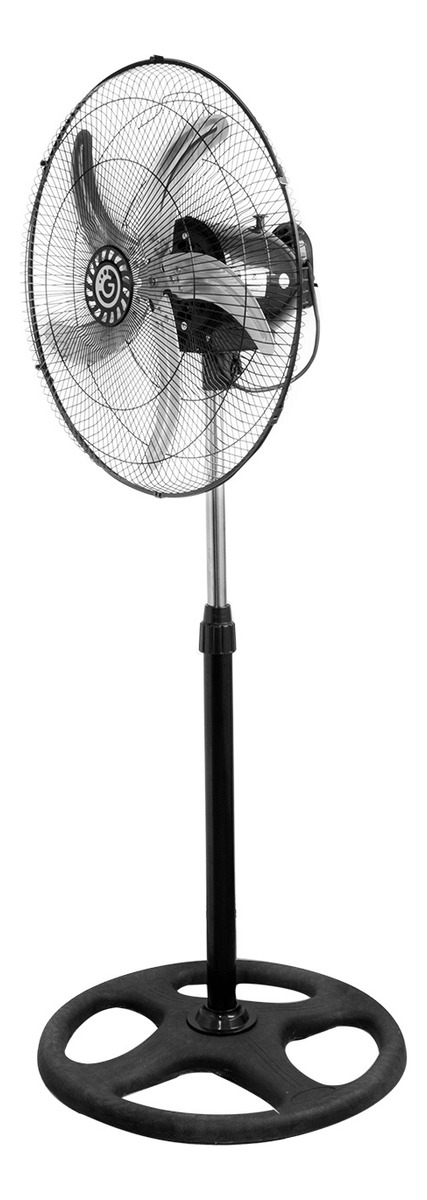 Pack X2 Ventiladores 3 En 1 Goldtech 5 Aspas Metálicas Negro Metal - Imagen 3