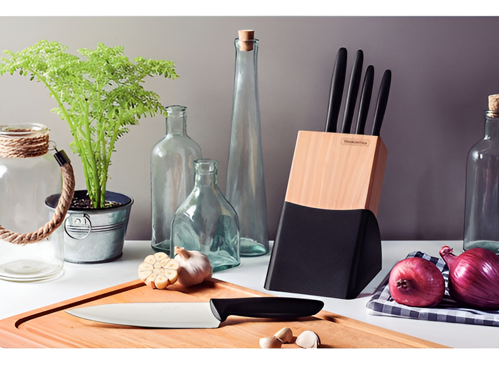 Tramontina Juego De Cuchillos 6 Piezas 072 Color Negro - Imagen 4