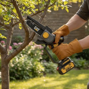 Minimotosierra Bateria Caterpillar + Bateria 4ah +cargador