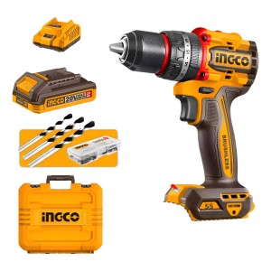 Atornillador Percutor Compact P20s Ingco Cidli20558 Color Naranja Oscuro Frecuencia 50hz 60hz