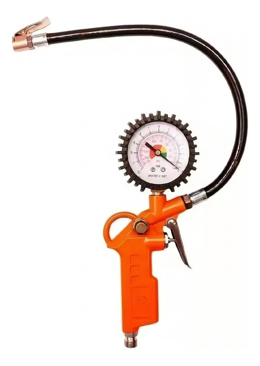 Juego Compresor Lüsqtoff Para Pintar - Kit 5 Piezas Color Negro Naranja - Imagen 6