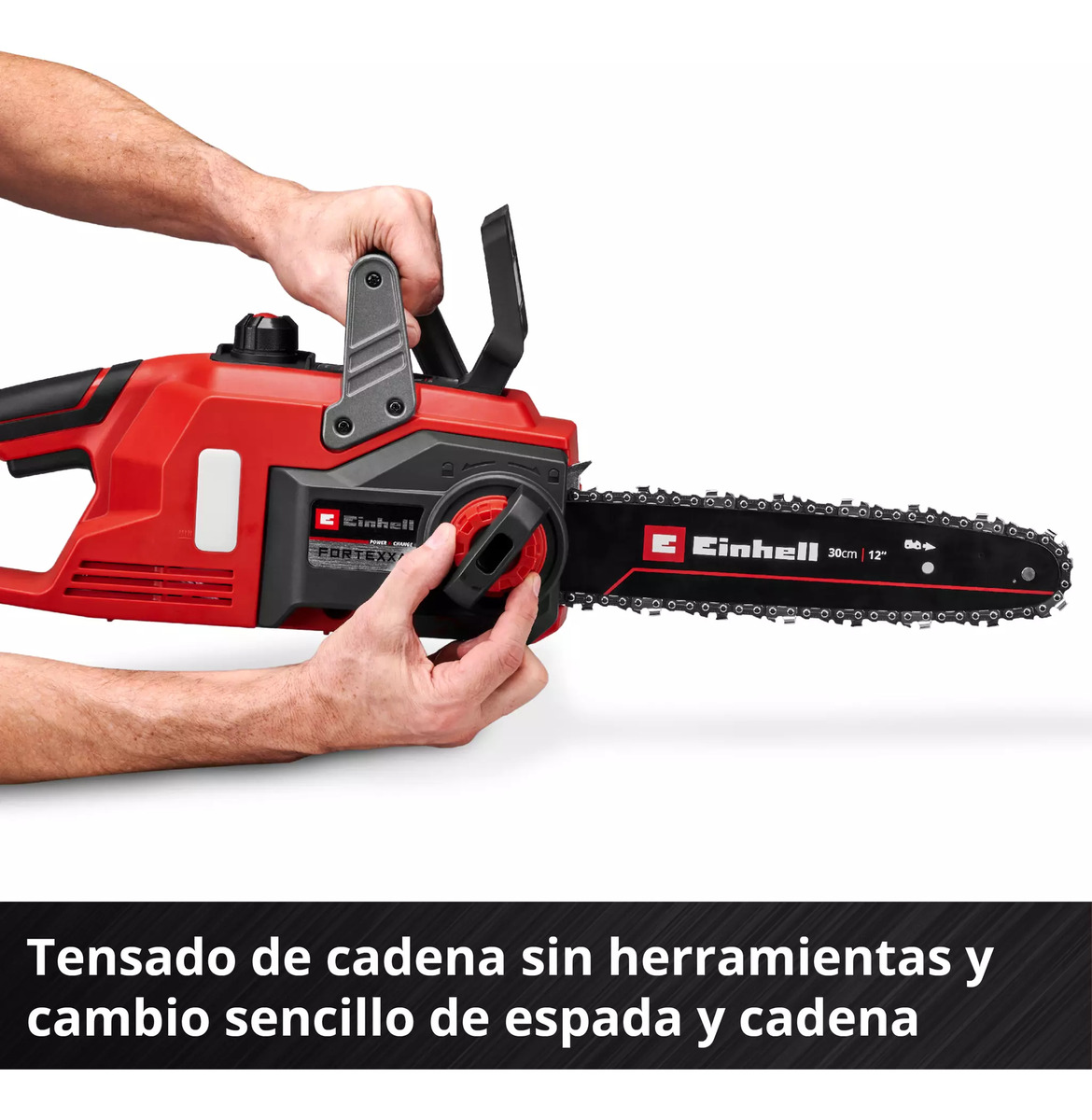 Motosierra Einhell Fortexxa 18/30 De 18w Batería + Cargador - Imagen 5