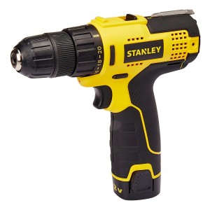Taladro Atornillador Inalámbrico De 10mm Stanley Stdc012 12v + Accesorio Con Bolsa