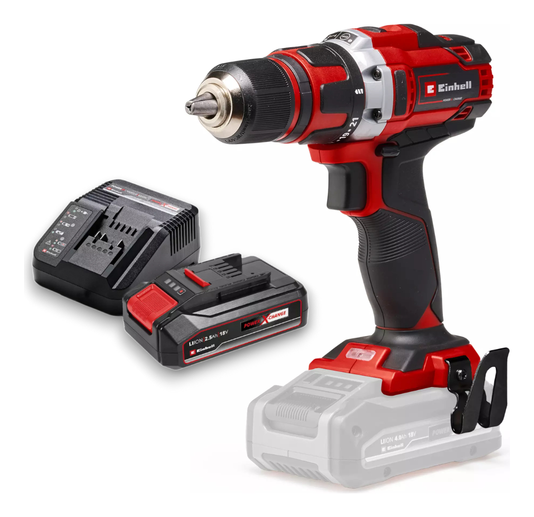 Taladro Atornillador Einhell Te-cd 18/40 Li Solo 40nm Torqu