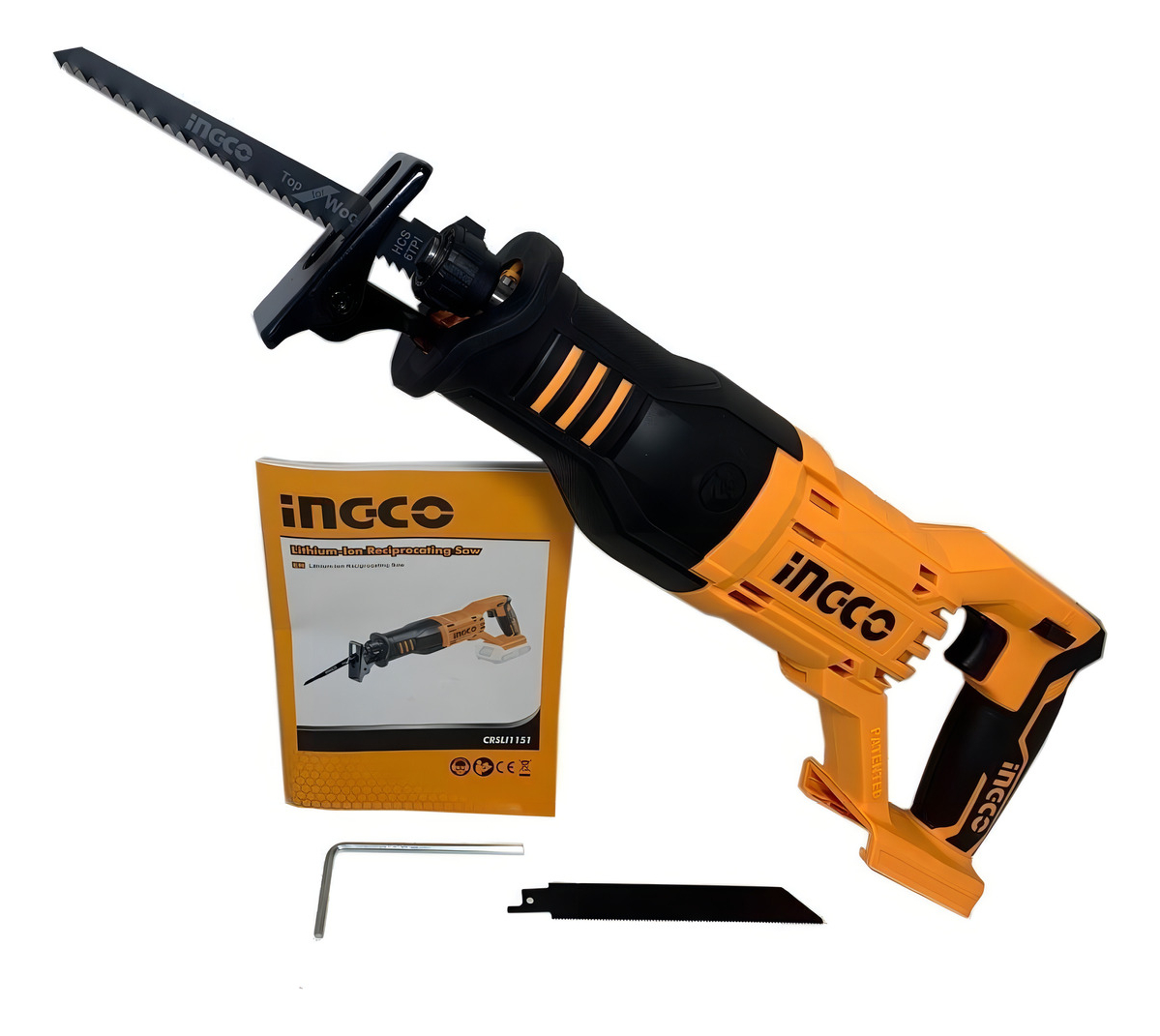 Sierra Sable 20v Bateria Litio Ingco Crsli1151 -smf - Imagen 2