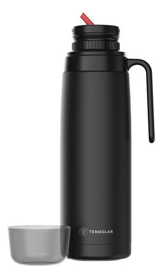 Termo Termolar R-evolution Acero Inox Negro 1 L