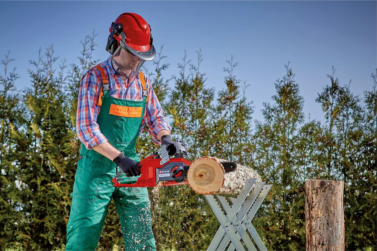 Motosierra Einhell Fortexxa 18/30 De 18w Batería + Cargador - Imagen 4