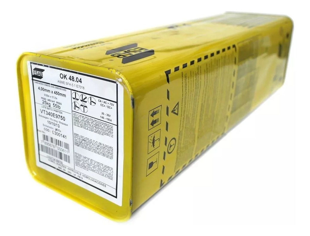 Electrodo 7018 2.50mm (x Kilo) Ok 48.04 Esab 734034 - Tyt - Imagen 2