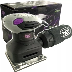 Lijadora Orbital Neo 250w Lo913 Base Cuadrada 115mm C/ Bolsa