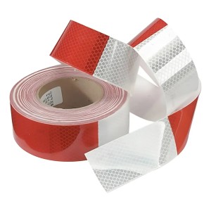 Cinta Reflectiva Camión Rojo/blanco 5m X 55mm