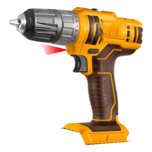 Taladro Atornillador Ingco 10mm S/bateria Cdli200515 Color Amarillo Frecuencia 60 Hz