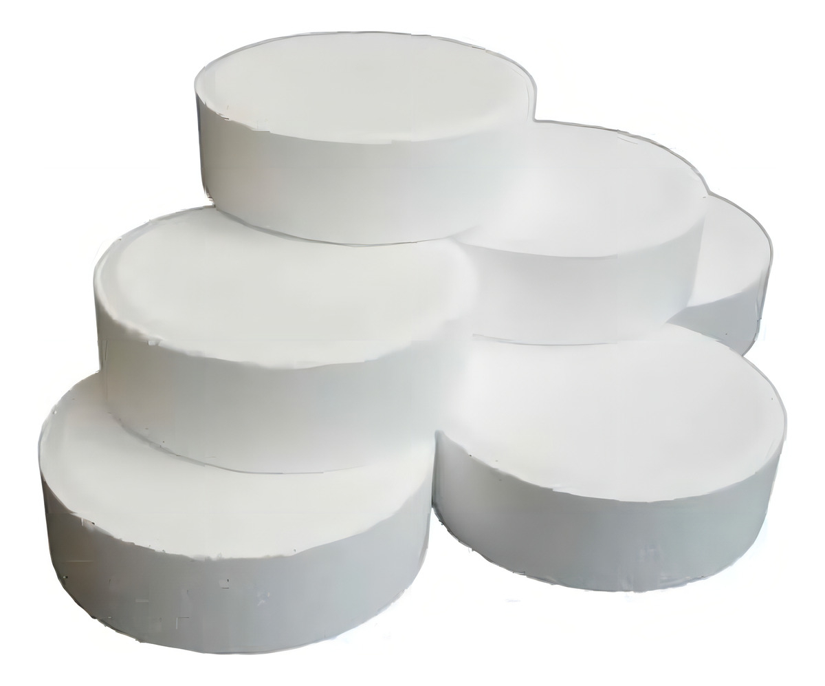 Pastillas De Tricloro 200g Tecsys Para Piscinas Pack 50 Unidades - Imagen 2