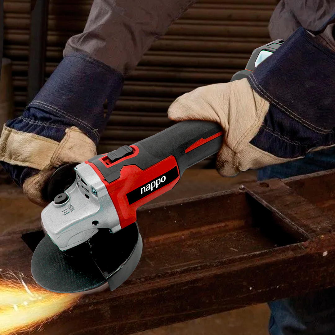 Amoladora Angular Inalámbrica Nappo 7000rpm + Maletín - Imagen 5