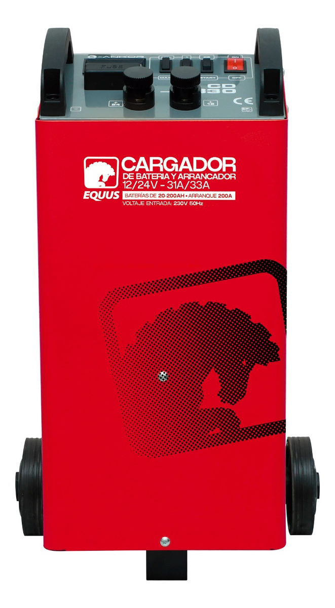 Cargador De Batería Y Arrancador Equus 12/24v - 31a/33a Auto