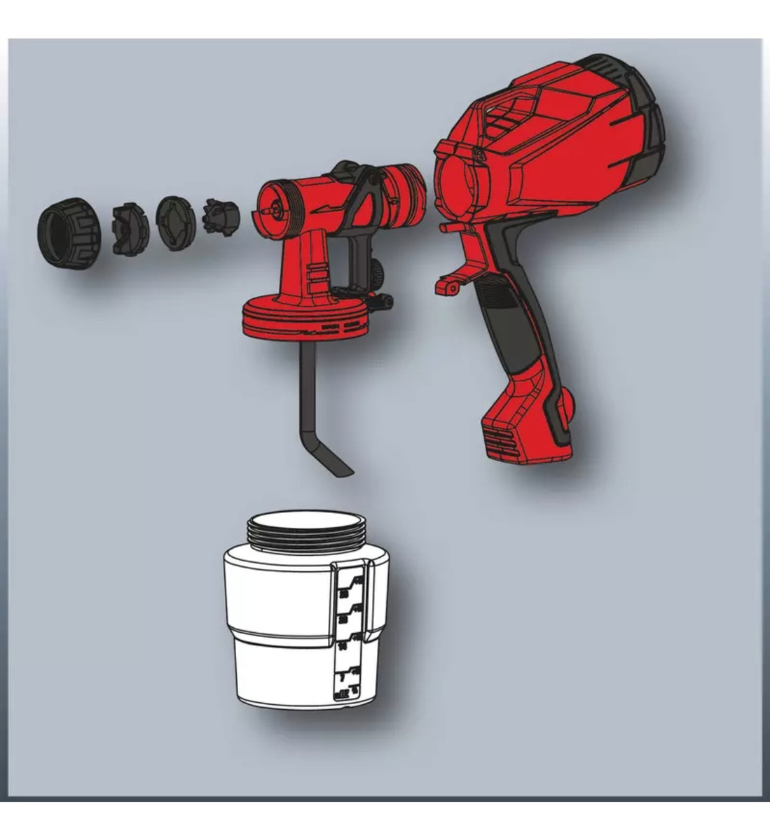 Equipo Para Pintar 500w Tc Sy-500 Einhell - Imagen 2