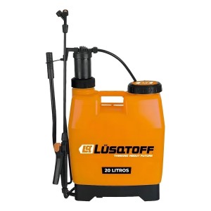 Fumigador Pulverizador Manual Lusqtoff F20l-8 20lts Manguera Color Naranja
