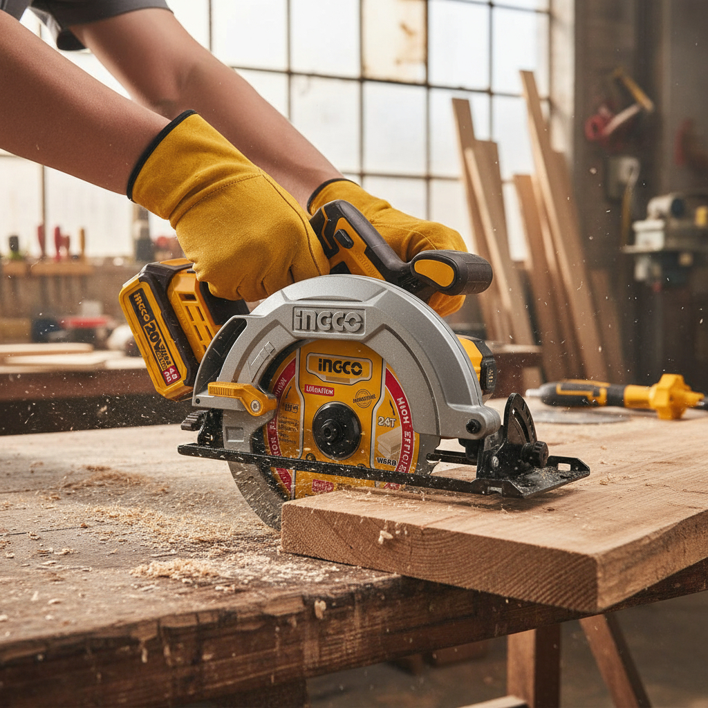 Sierra Circular Bat 4ah + Carg Csli18511 - Smf Color Naranja Claro - Imagen 5