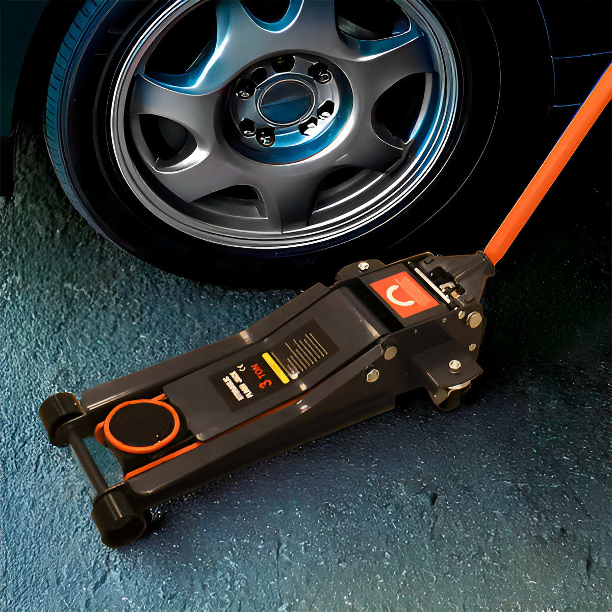 Gato De Carro Perfil Bajo 3 Toneladas Lh-1634 - Imagen 3