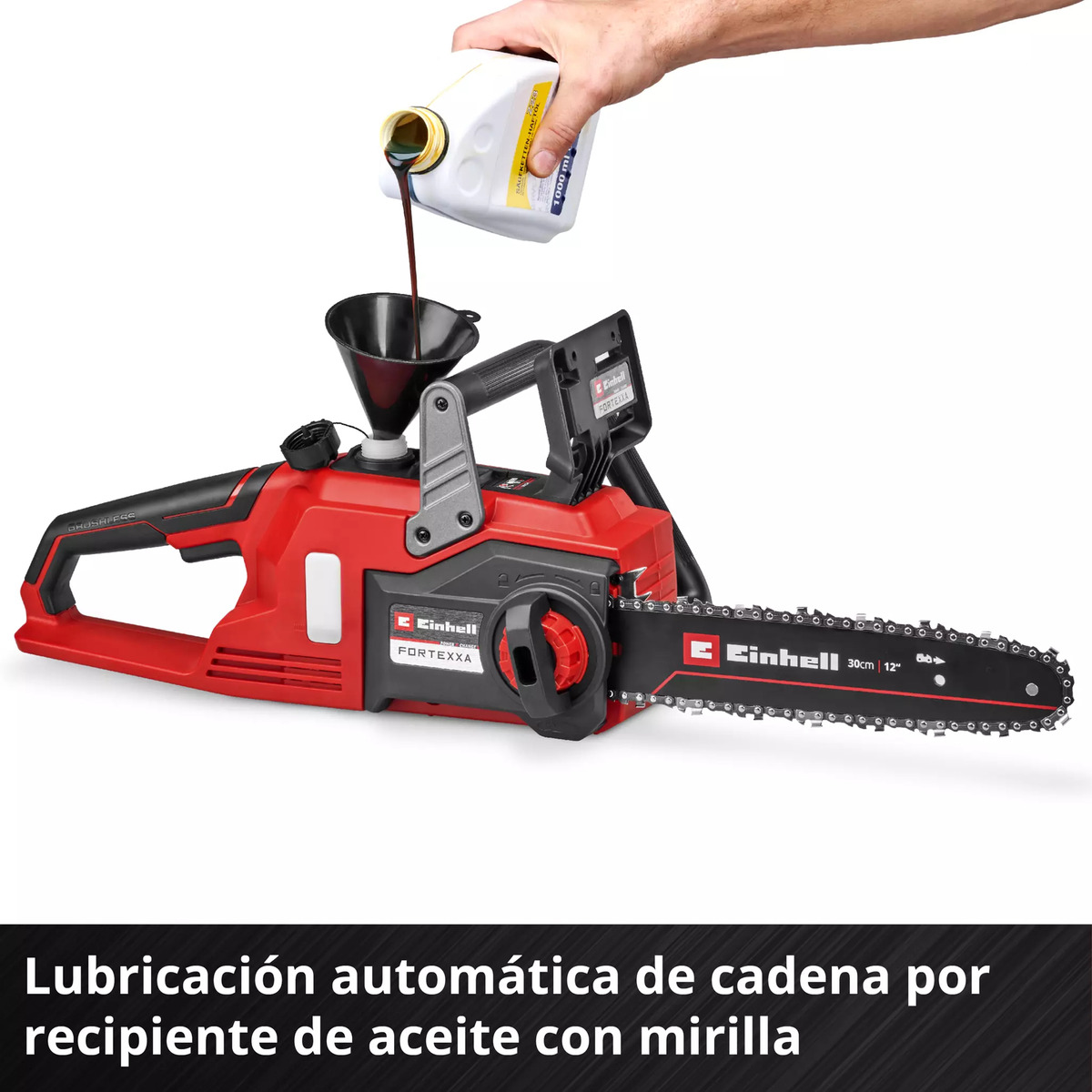 Motosierra Einhell Fortexxa 18/30 De 18w Batería + Cargador - Imagen 8