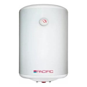 Termotanque Eléctrico Pacific 30l Con Válvula Seguridad Y Aislamiento Térmico Blanco