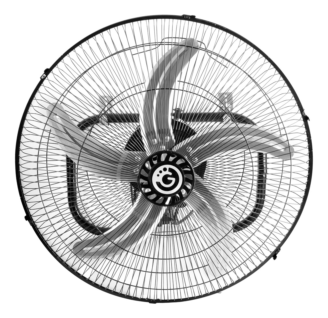 Pack X2 Ventiladores 3 En 1 Goldtech 5 Aspas Metálicas Negro Metal - Imagen 5