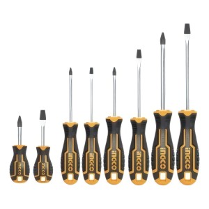 Set 8 Destornilladores Ingco Hksd0828 Indust Imantado