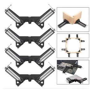 Hobierfdtg Prensa Esquinera Carpinteria 90 Grados Herreria Metal 4pcs