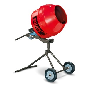 Hormigonera Portatil Vertical 140l Equus Mx140 Color Rojo