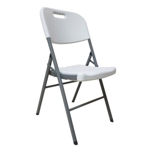 Silla Plegable Blanca Bsens Blanco Jardín
