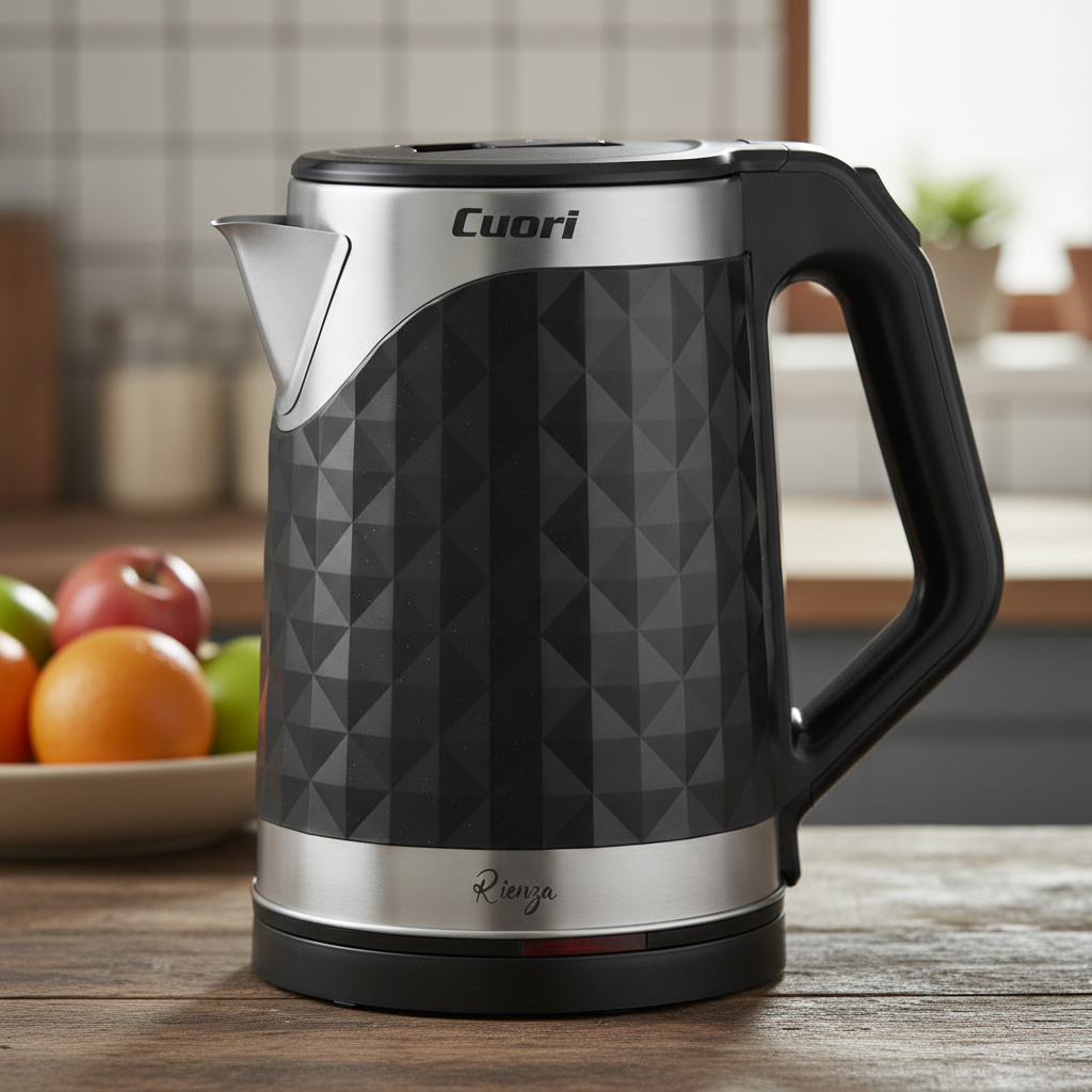 Pava Eléctrica Cuori Rienza 2 L Negra Corte Automático 1500w - Imagen 3