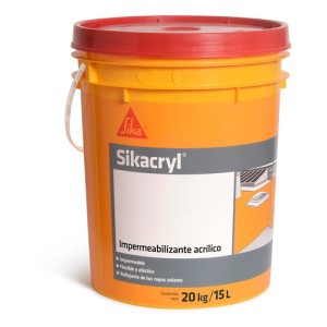 Sikacryl Impermeabilizante Liquida 20 Kgs. Colores Tyt
