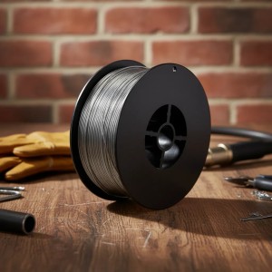 Alambre Para Soldar Mig Sin Gas / Flux 0.8 Mm Rollo 1 Kg