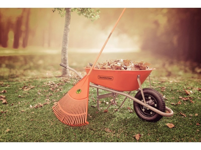 Carretilla - Cámara Naranja Neumático 77717/431-tramontina Color Naranja/negro - Imagen 9