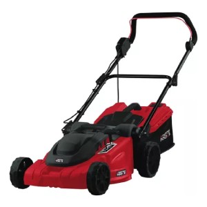 Cortadora De Césped Eléctrica Con Recolector 1700w Color Rojo