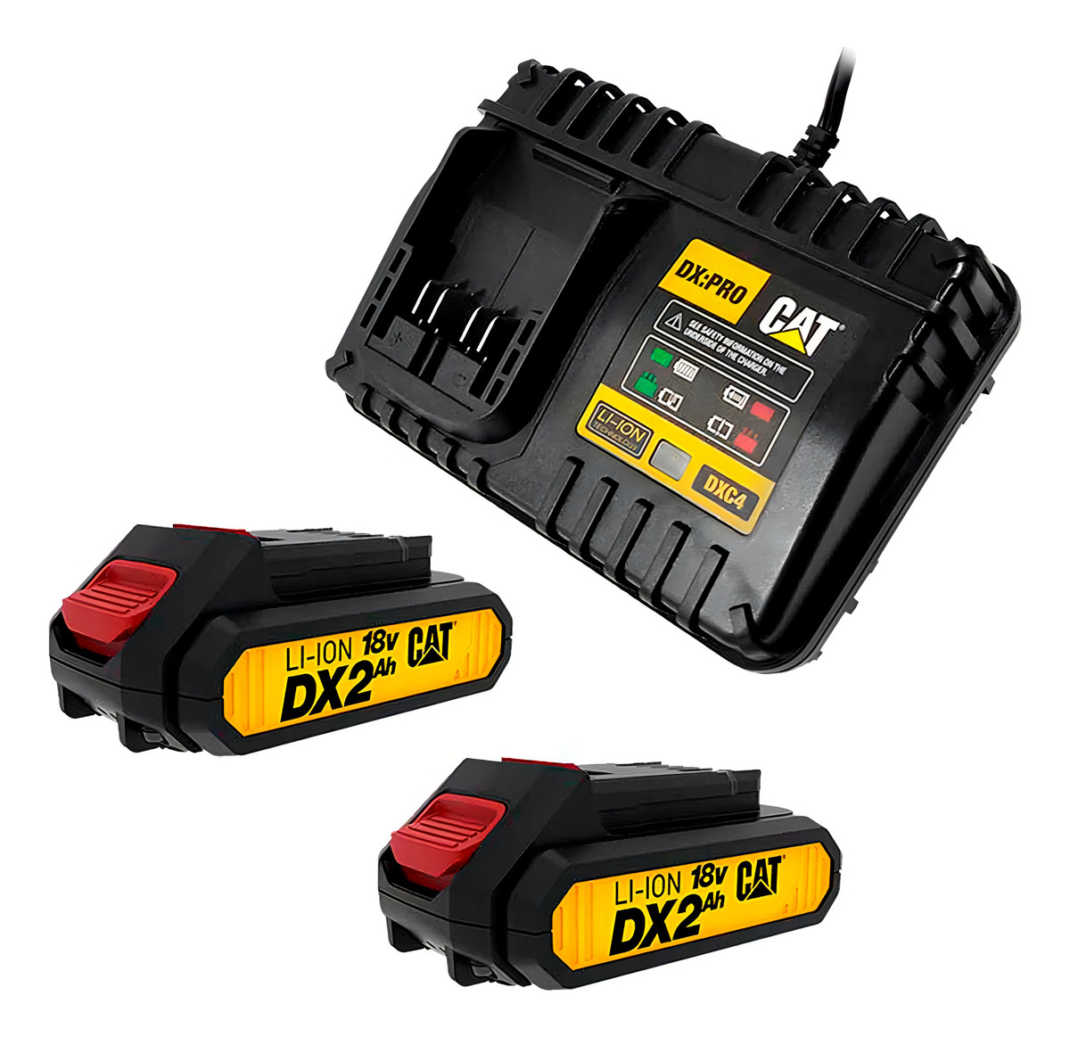 Taladro Inalambrico Atornillador Percutor Cat Dx12 Color Negro - Imagen 4