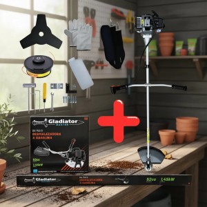 Desmalezadora Cortadora De Pasto Bordeadora A Nafta 52cc 2t