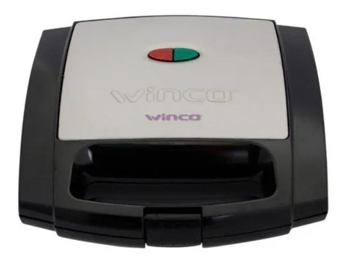 Sandwichera Electrica Tostadora Antiadherente Winco W-017 Negro - Imagen 5