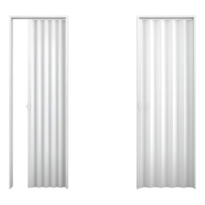 Puerta Acordeón 0.80 X 2.10 Blanca - Plasbil Blanco
