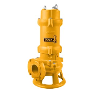 Bomba Sumergible Para Pozo Negro Con Triturador Ingco 2hp